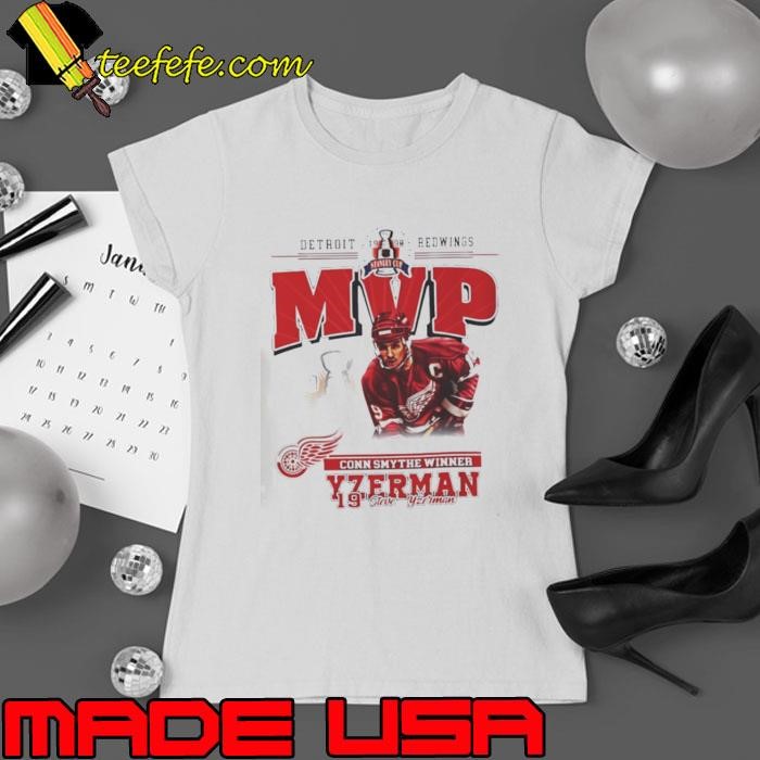 Detroit Red Wings MVP Steve Yzerman vintage Ladies tee
