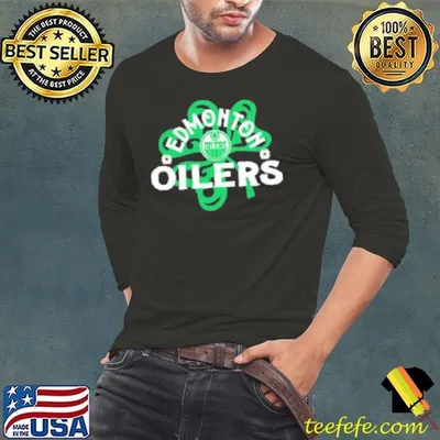 Edmonton Oilers St. Patrick's Day Richmond Shamrock 2025 Shirt