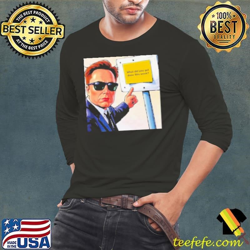 Elon Musk what did you get done this week Long Sleeve Tee