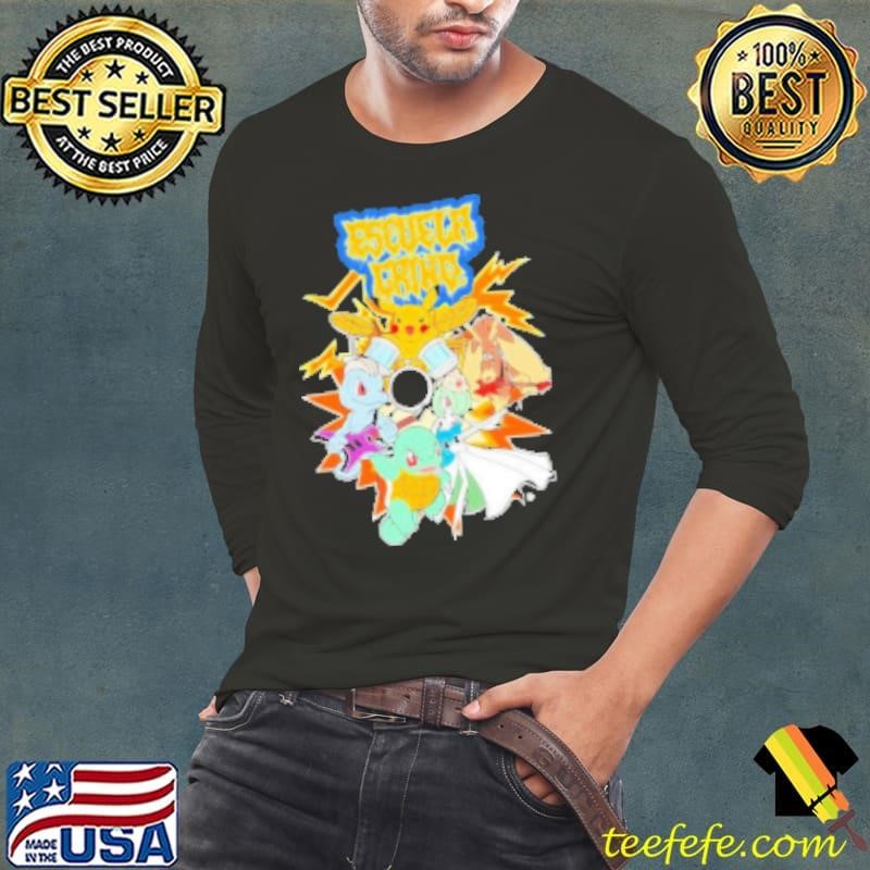 Escuela Grind X Pokémon Death Metal Charizard Egxdmc Shirt