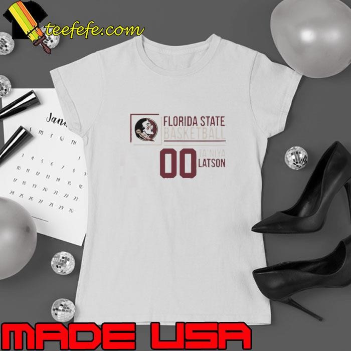 Florida State Seminoles basketball Ta’Niya Latson 00 Ladies tee