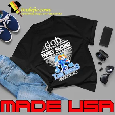 God Frist Family Secon Then North Carolina Tar Heels mascot shirt