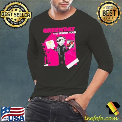 Green Day the Saviors Tour Shirt