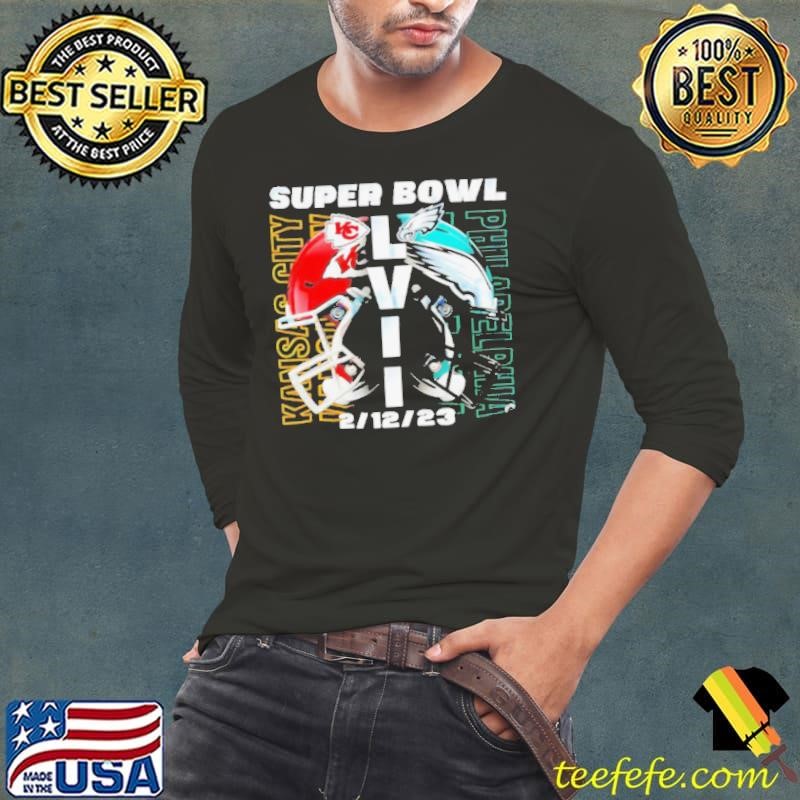 Helmets Super Bowl 2025 Kansas City Chiefs vs Philadelphia Eagles Showdown in Stunning shirt