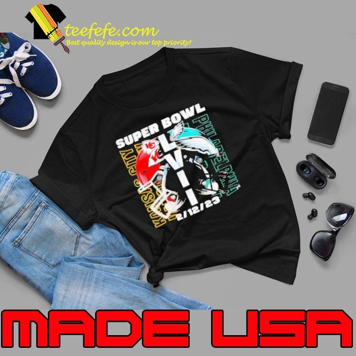 Helmets Super Bowl 2025 Kansas City Chiefs vs Philadelphia Eagles Showdown in Stunning Unisex