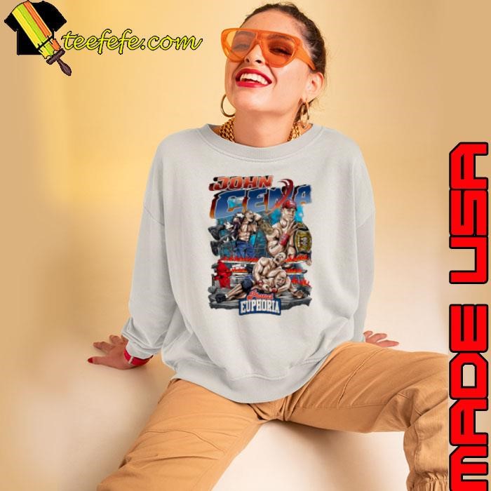 John Cena WWE cartoon graphic Sweatshirt