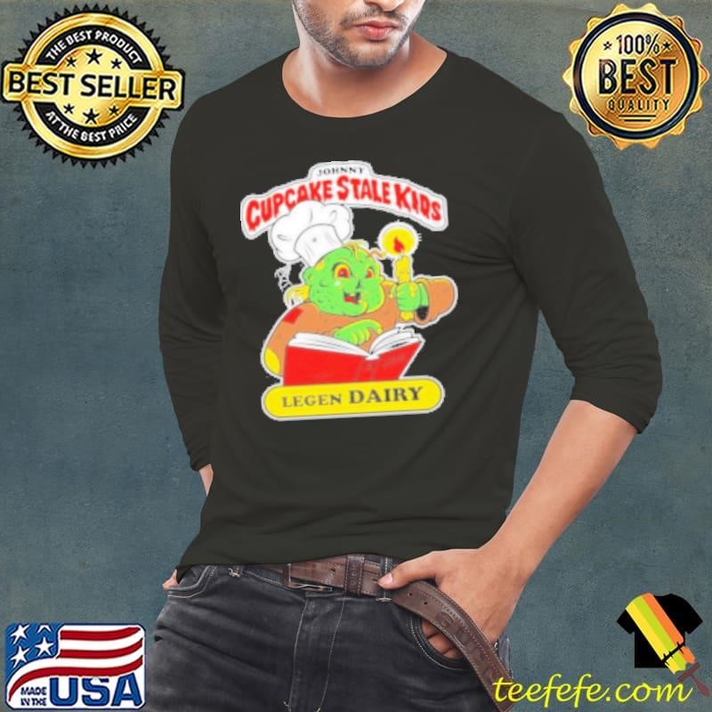 Johnny Cupcake Stale Kids Legen Dairy Baking Shirt