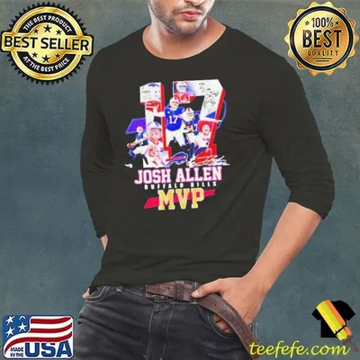 Josh Allen Buffalo Bills MVP signature shirt