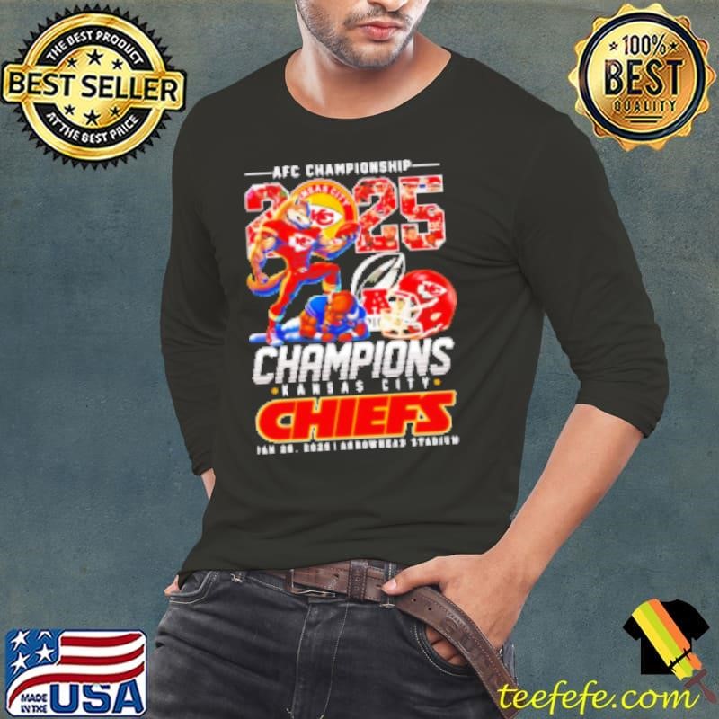 Kansas City Chiefs 2025 AFC Championship  Shirt