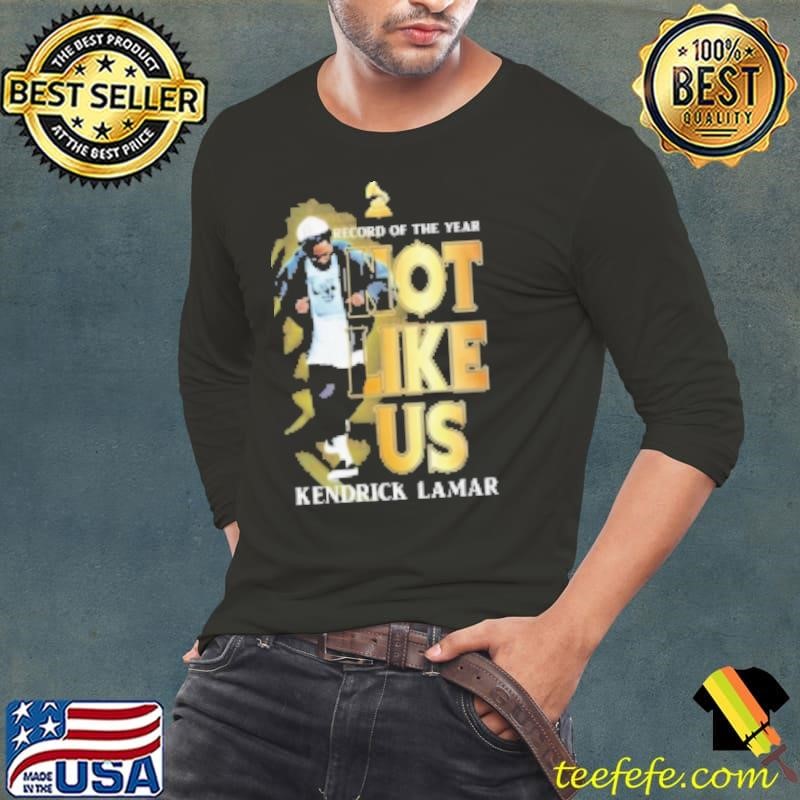 Kendrick Lamar Record Of The Year Not Like Us Long Sleeve Tee