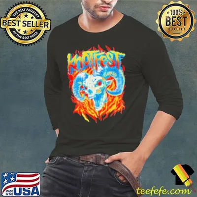 Knotfest Fiery Goat Skull vintage Shirt