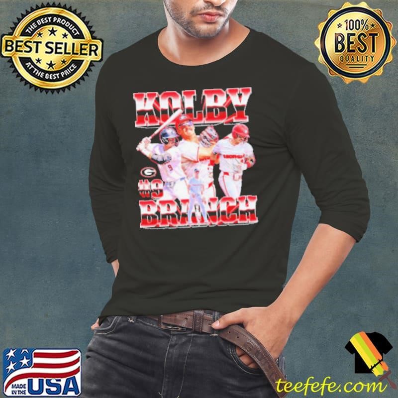 Kolby Branch Georgia Bulldogs player collage shirt