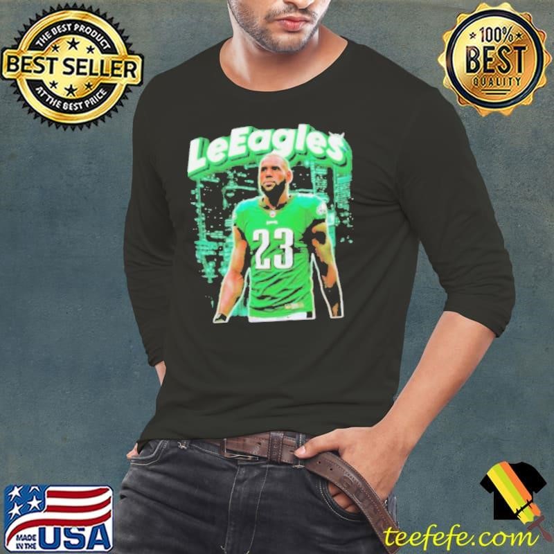 Lebron James LeEagles Philadelphia Eagles Philly NFL shirts Long Sleeve Tee