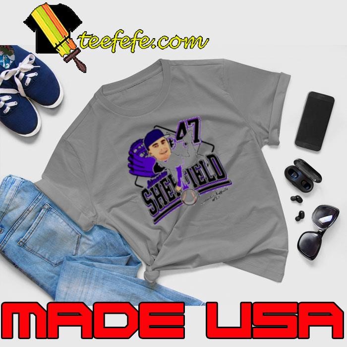 Lincoln Sheffield Kansas State Wildcats caricature player Unisex