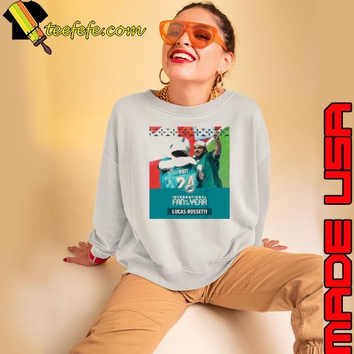 Lucas Rossetti International Fan of the Year Miami Dolphins NFL Draft Green Bay this April 2025 Shirt