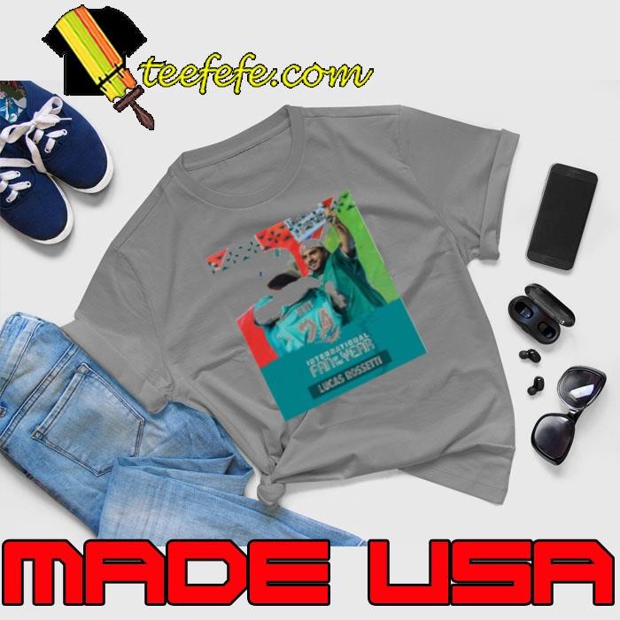 Lucas Rossetti International Fan of the Year Miami Dolphins NFL Draft Green Bay this April 2025 Unisex