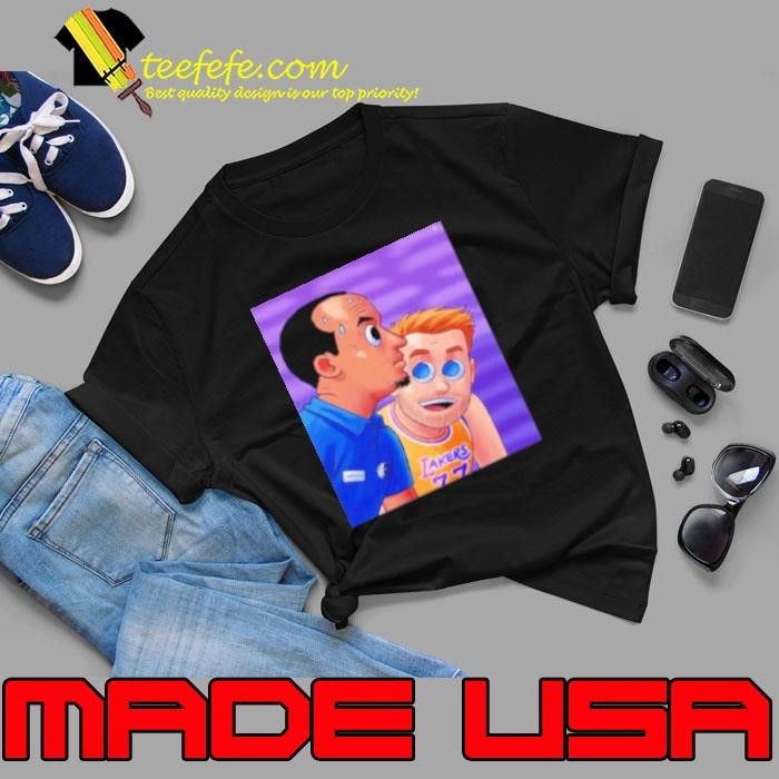 Luka Doncic drops a triple double Luka look Nico Harrison cartoon Shirt