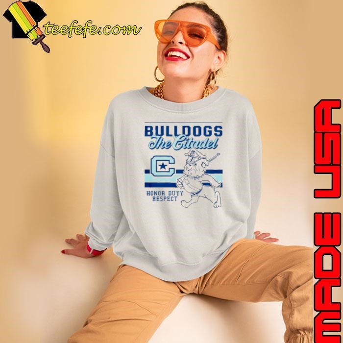 Marching Bulldog Citadel Bulldogs Retro Logo Mascot shirt