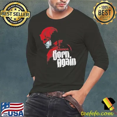 Marvel Daredevil_ Born Again Disney Profile and Series Logo Shirt