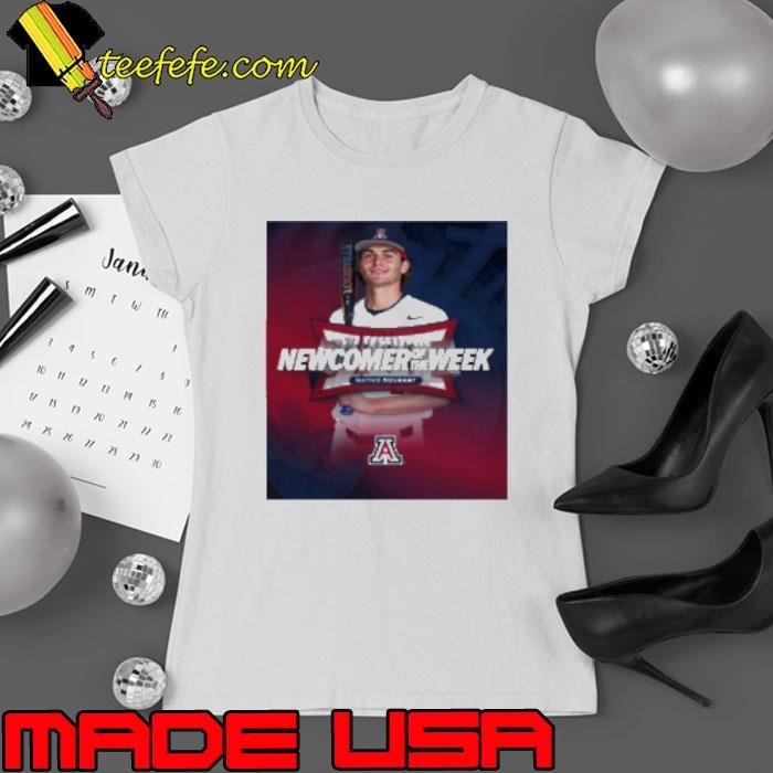 Mathis Meurant is Arizona Wildcats baseball first ever Big 12 weekly award winner Ladies tee