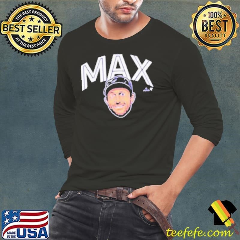 Max Scherzer Colored Eyes Toronto Blue Jays Long Sleeve Tee