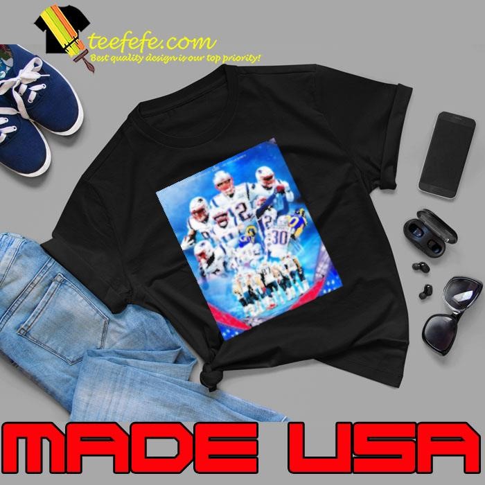 New England Patriots 13 Win Los Angeles Rams 3 Super Bowl LIII Number 6 Shirt