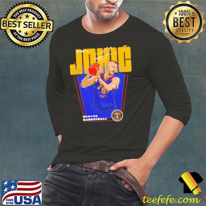 Nikola Jokic Denver Nuggets NBA basketball premiere signature vintage Shirt