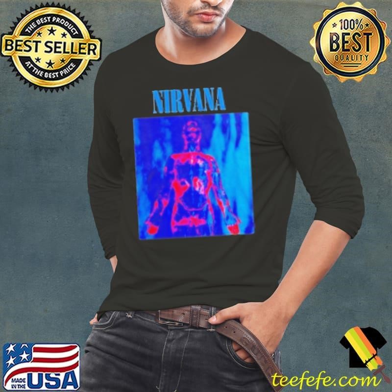 Nirvana Silver Long Sleeve Tee