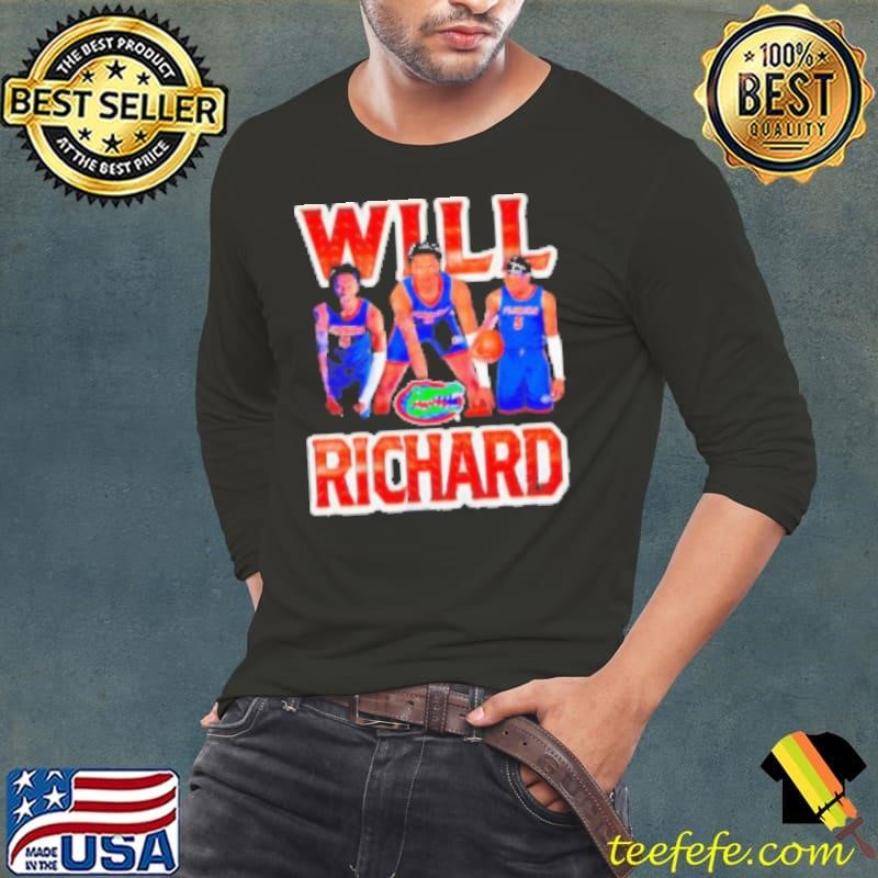 Original Will Richard Florida Gators Basketball 90s Graphic 2025 Long Sleeve Tee