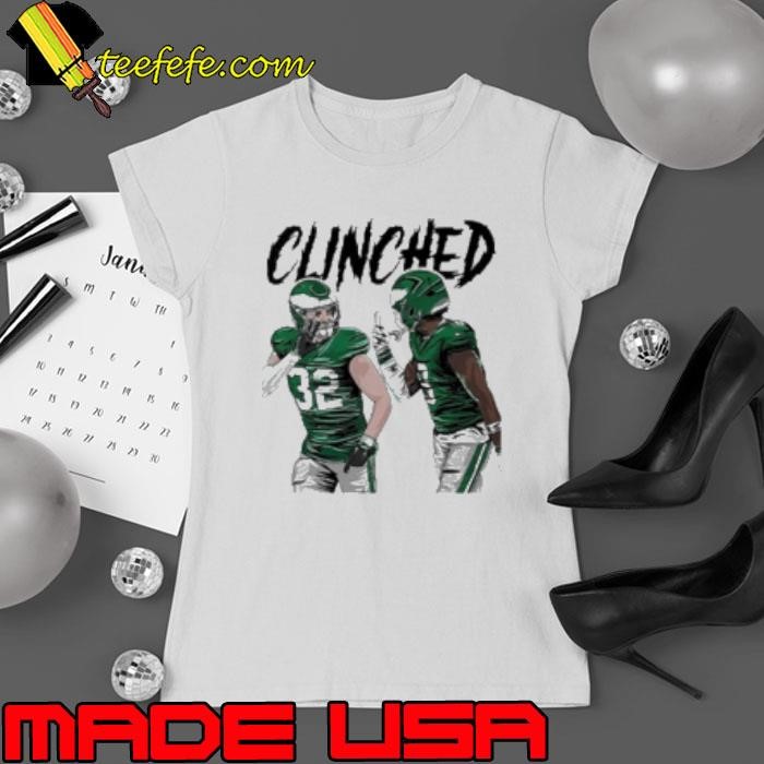 Philadelphia Eagles Clinched Reed Blankenship Ft CJ Gardner Johnson Shirt