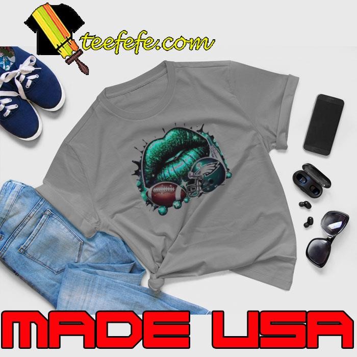 Philadelphia Eagles Football Lips Helmet Unisex