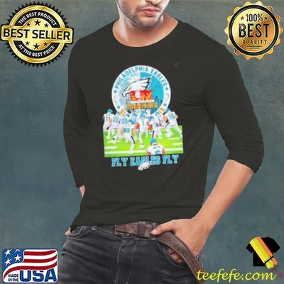 Philadelphia Eagles NFL LIX Super Bowl Champions 2024 Fly Eagles Fly stadium shirt