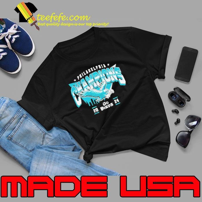 Philadelphia Eagles champions 2024 Super Bowl go birds Unisex