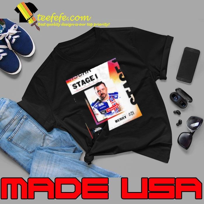 Poster NASCAR Cup Series Josh Berry #21 Stage 1 Winner Takes The Opening Stage In Atlanta Unisex