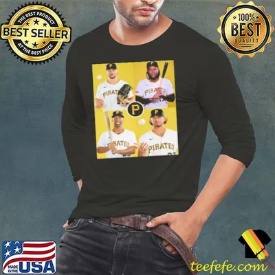 Poster Pittsburgh Pirates MLB Photo Day Paul Skenes, Oneil Cruz, Andrew McCutchen And Jared Jones Shirt