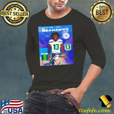 Poster Uniform Combo Seattle Seahawks vs Chicago Bears Washington’s Lottery Navy Shirt