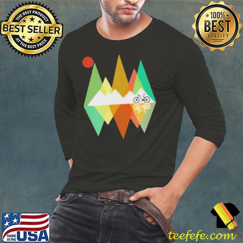 Pretty Retro Mountain MTB Bike Vintage Long Sleeve Tee