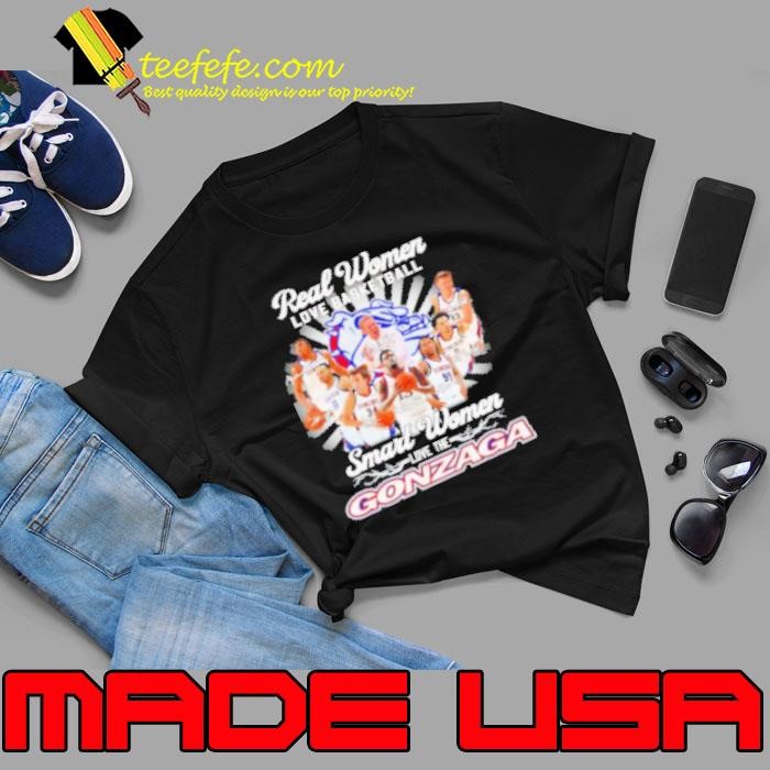 Real women love basketball smart women love the Gonzaga basketball signatures Unisex