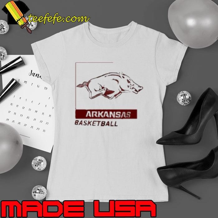 Reed Sheppard's wearing Arkansas basketball Ladies tee