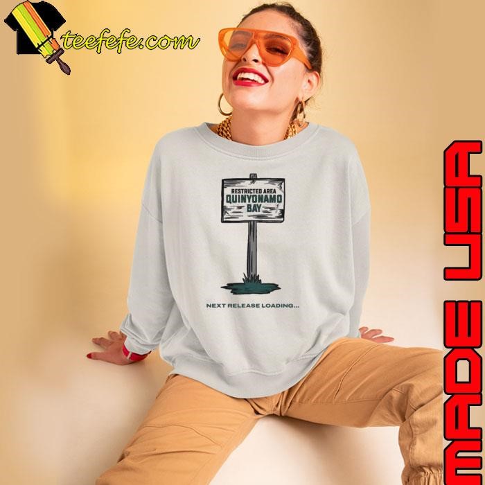 Restricted area Q Bay Quinyon Mitchell next release loading shirt
