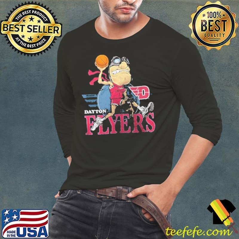Rudy Dayton Flyers basketball Long Sleeve Tee