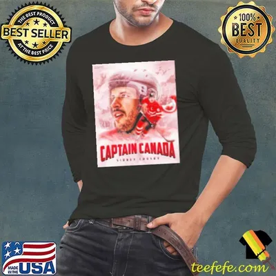 Sidney Crosby Captain Canada And Team Canada Are On Top Of The World Shirt