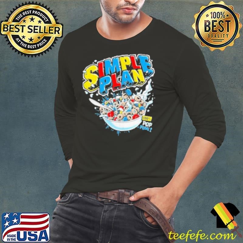Simple Plan #100 Pop Punk Cereal Long Sleeve Tee