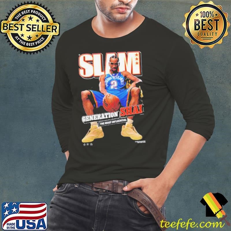 Slam 254 Cover Tee Generation Shai Gilgeous Alexander Long Sleeve Tee