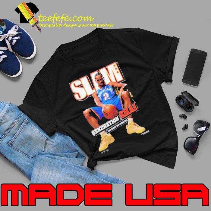 Slam 254 Cover Tee Generation Shai Gilgeous Alexander Shirt