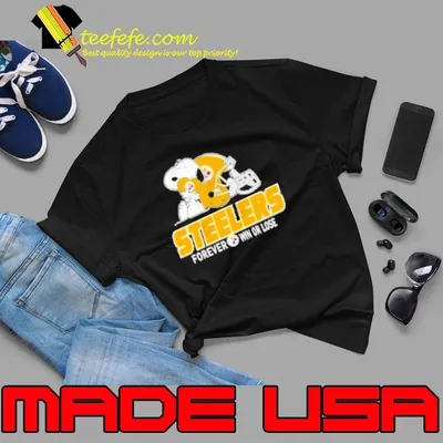 Snoopy Pittsburgh Steelers Forever Win Or Lose Helmet Shirt