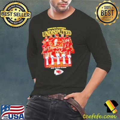 Super Bowl Champions Undisputed Kansas City Chiefs players graphic shirt