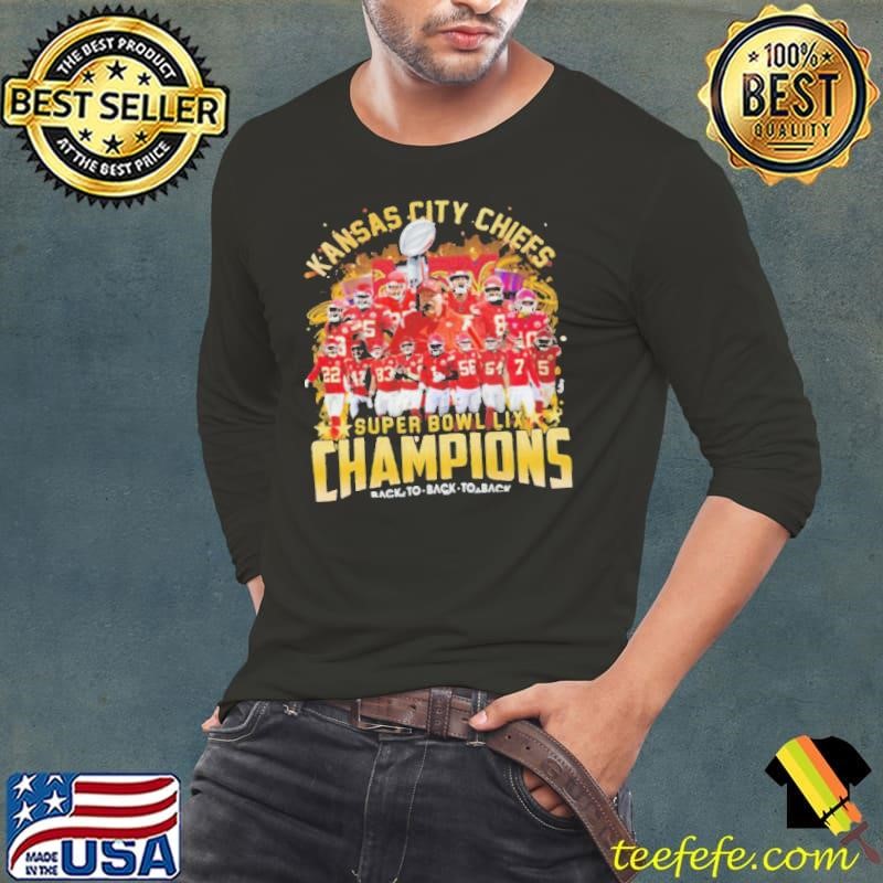 Super Bowl LIX 2024 2025 Champions Kansas City Chiefs Team Player Winner   Shirt