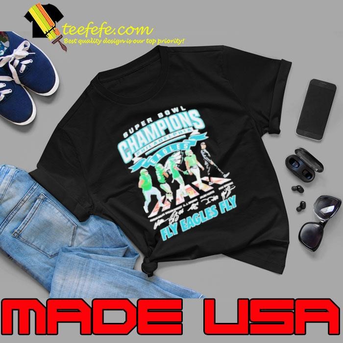 Super Bowl LIX Champions Philadelphia Eagles Abbey Road Signature Fly Eagles Fly Unisex