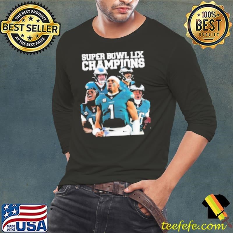 Super Bowl LIX Champions Philadelphia Eagles Player  Shirt